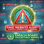 Fake Website Alert: Karachi Board Issues Public Warning