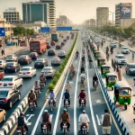 Karachi Residents Urge Government to Introduce Separate Lanes for Two-Wheelers