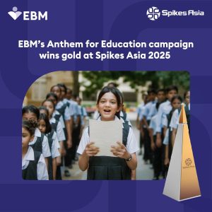 ChatGPT said:
EBM Wins Big at Effie Awards Pakistan 2025 with 3 Golds and 1 Bronze