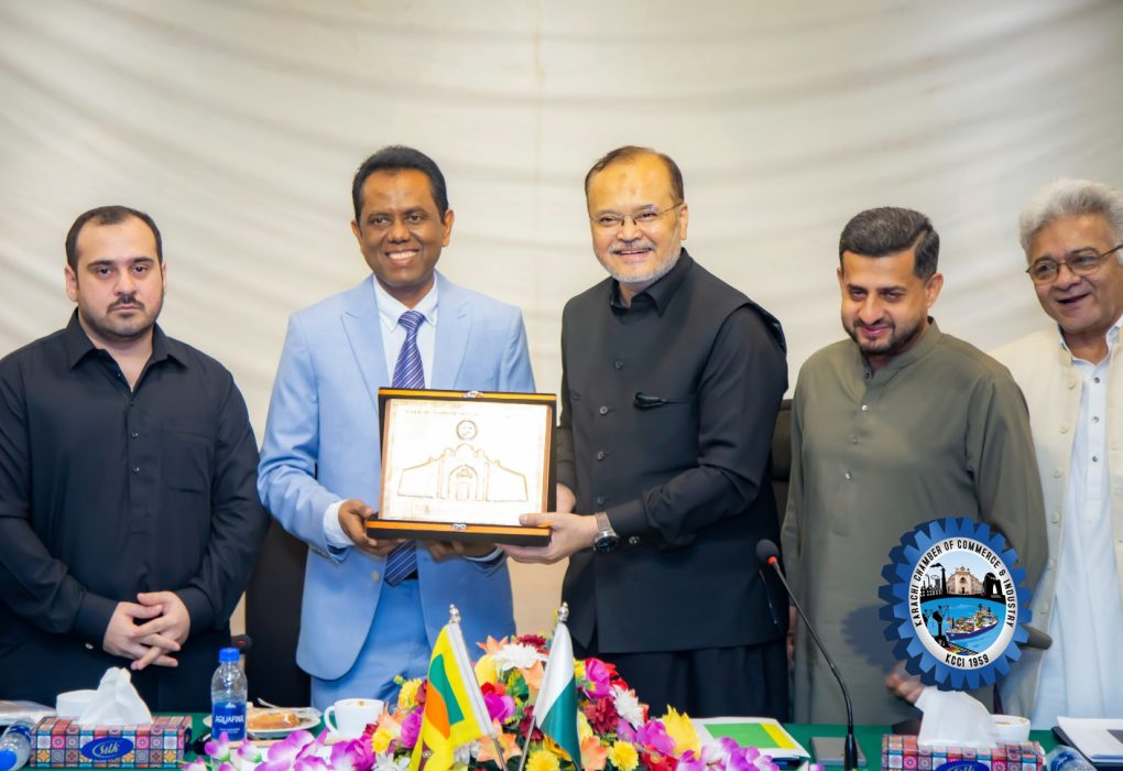 Sri Lankan Consul General Visits Karachi Chamber to Boost Trade and Investment Ties