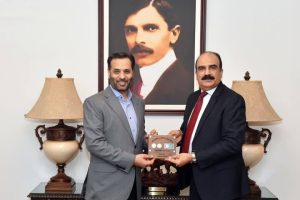 Mustafa Kamal visits NADRA Head Office