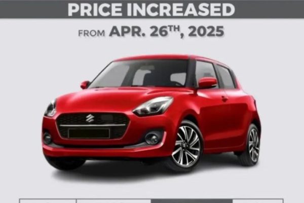 Pak Suzuki Increases Price of Swift GL MT in Pakistan