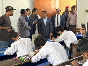 Secretary College Education Sindh Visits Offices and Examination Centers in Karachi