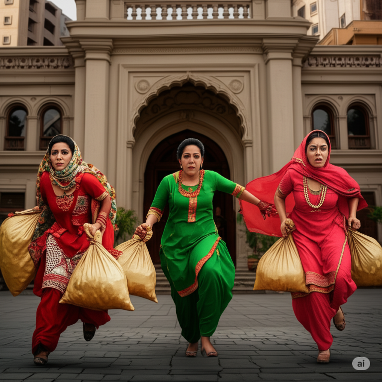 Three Domestic Female Workers Flee After Stealing Gold Worth Millions in KDA Scheme 1, Karachi