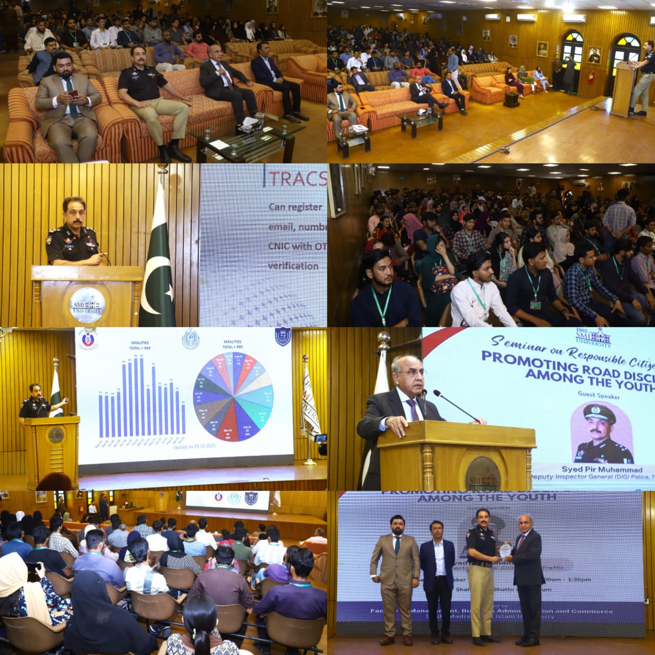 Traffic Awareness Seminar Held at Sindh Madressatul Islam University