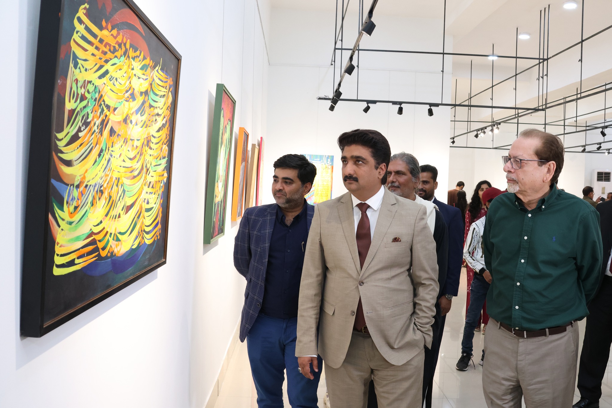 ‘Rawish-e-Qalandar’ Exhibition Inspired by Sadequain Opens at Arts Council