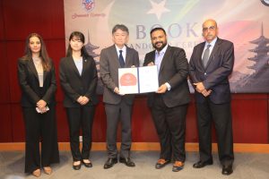 Japan Donates 110 Books to Greenwich University Under Read Japan Project