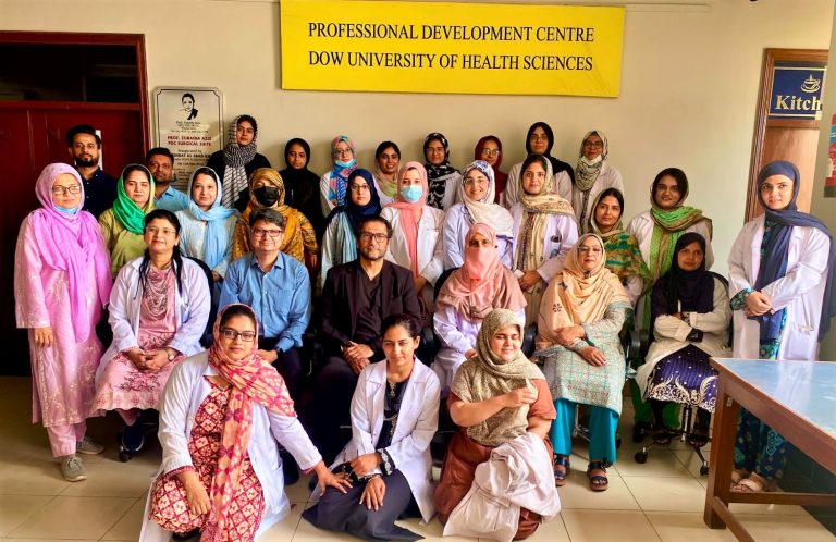 DUHS Organizes Hands-on Hysteroscopy Workshop to Enhance Clinical Skills of Gynecology Residents