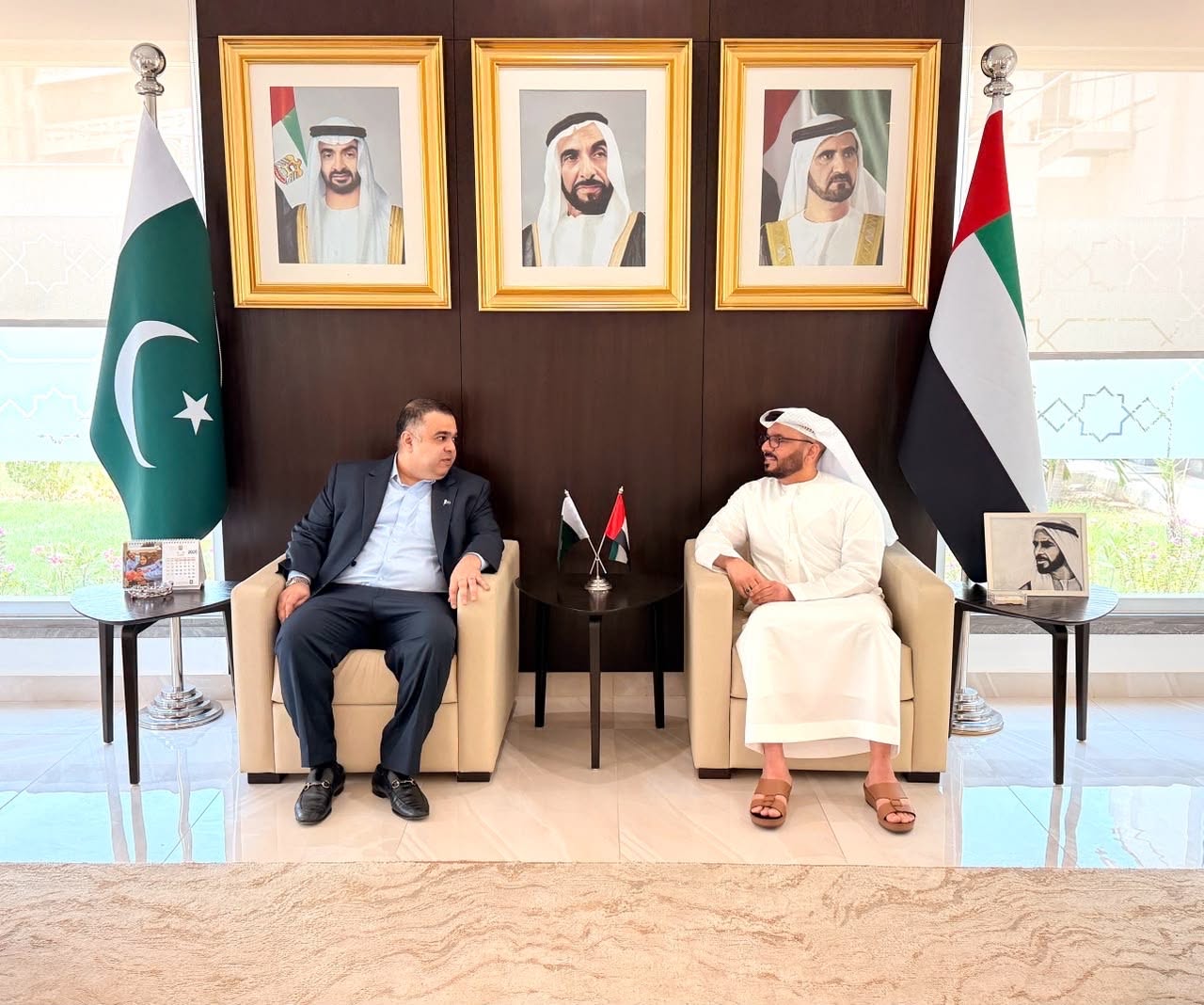 UAE Consul General and SAPM on Digital Media Discuss Regional Digital Transformation and Emerging Technologies