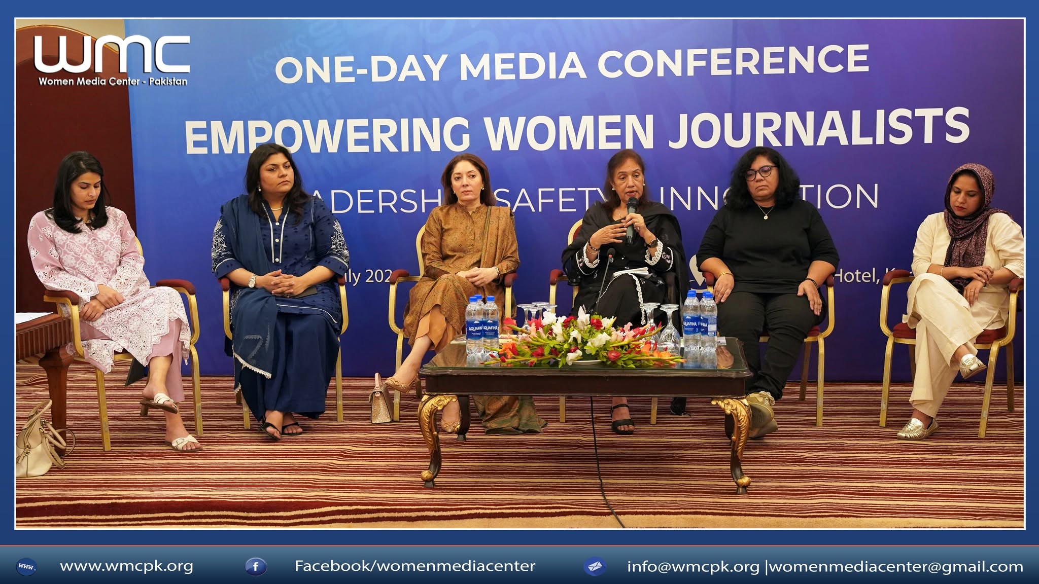 Women Media Center Pakistan Hosts Conference on Leadership, Safety and Innovation for Women Journalists in Karachi