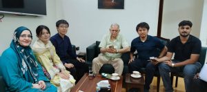 Japanese Students Visit Anjuman Taraqqi-e-Urdu Pakistan, Explore Urdu Publications and Digitalization Project