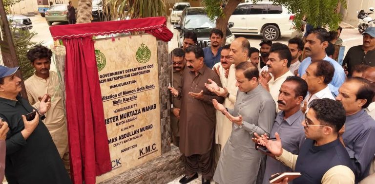 Mayor Karachi Inaugurates Rs233.3 Million Memon Goth Road Rehabilitation Project