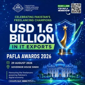 Pakistan’s Top Freelancers to Be Honoured at PAFLA Awards 2026 in Karachi