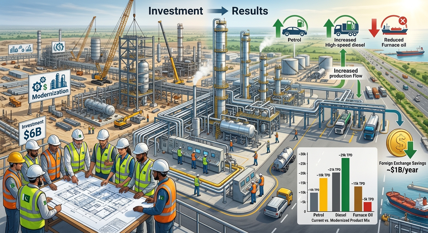 $6 Billion Refinery Upgrade: From Investment to Results