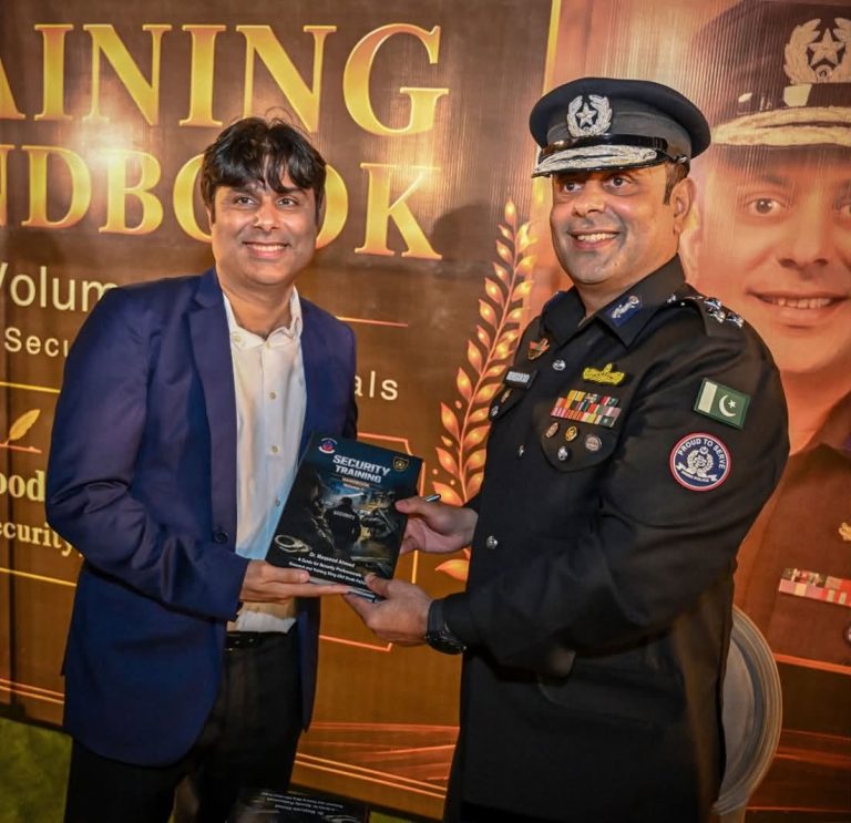 DIG Dr Maqsood Ahmed Praised for Modernising Pakistans Security Training Infrastructure